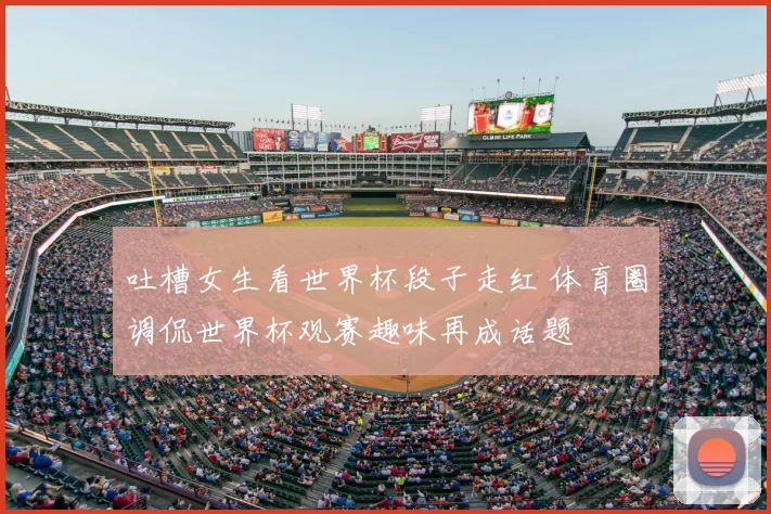 吐槽女生看世界杯段子走红 体育圈调侃世界杯观赛趣味再成话题